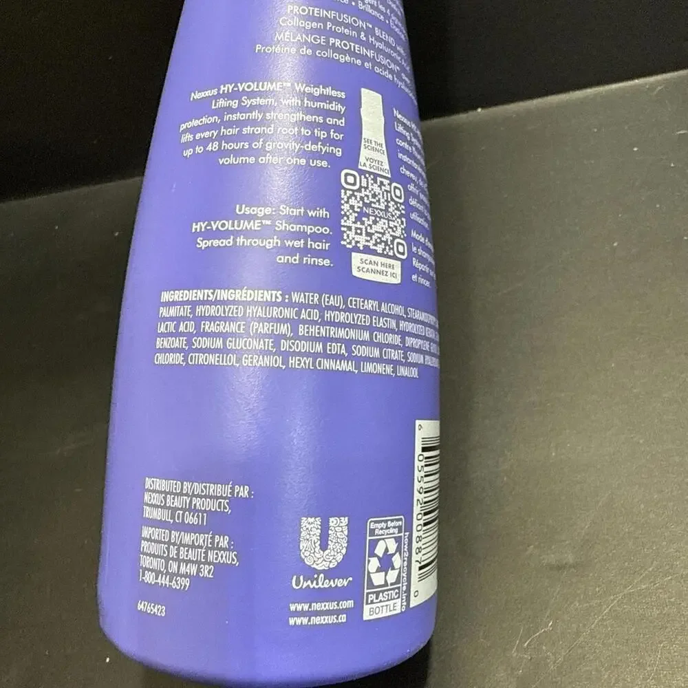 Nexxus‎ Hy-Volume Conditioner XX Protein Fusion 400ml/13.5fl.oz. New